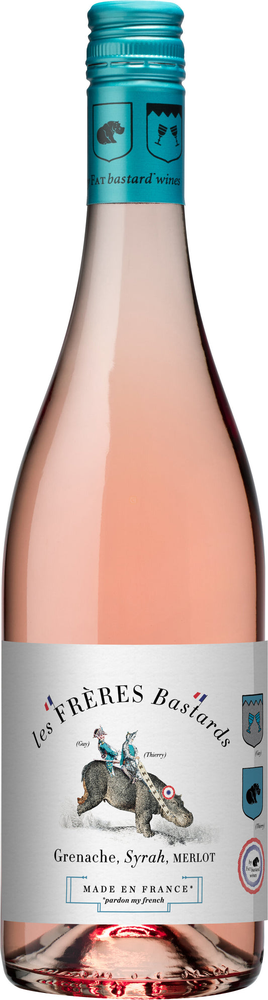 Les Freres Bastards Rose Screw Cap 2023