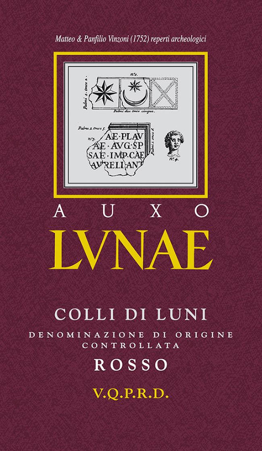 Lunae Bosoni Colli Di Luni Rosso Doc Auxo 2016