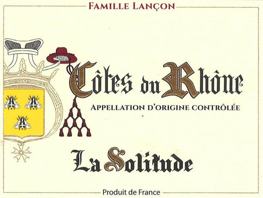 Solitude Cotes Du Rhone Blanc 2023