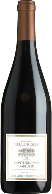 Valle Reale Montepulciano D'Abruzzo Doc Organic Grapes 2022