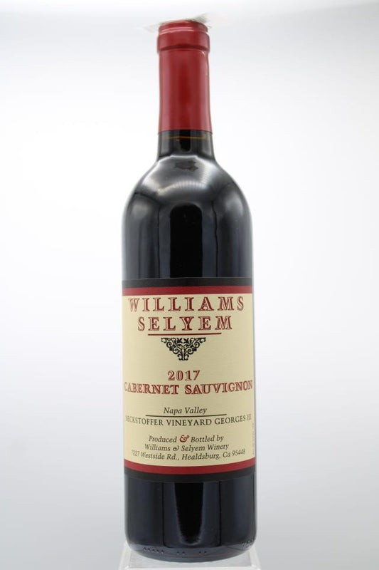 Williams Selyem Cab Sauv Beckstoffer Vineyard Georges Iii 2019