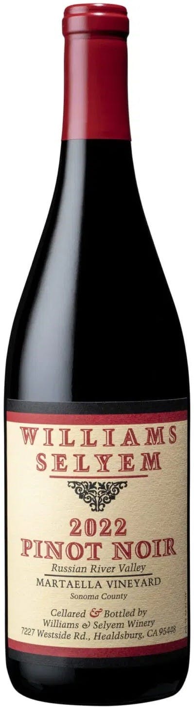 Williams Selyem Pinot Noir Martaella 2022