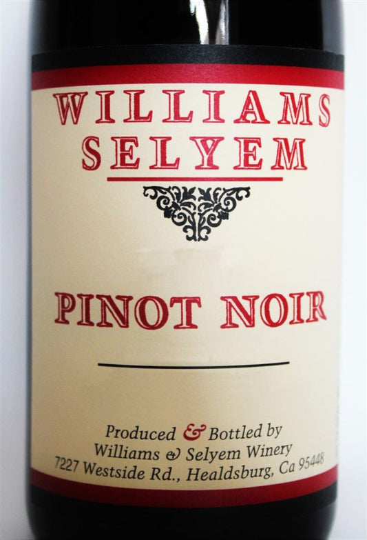 Williams Selyem Pinot Noir Sonoma Coast 2021