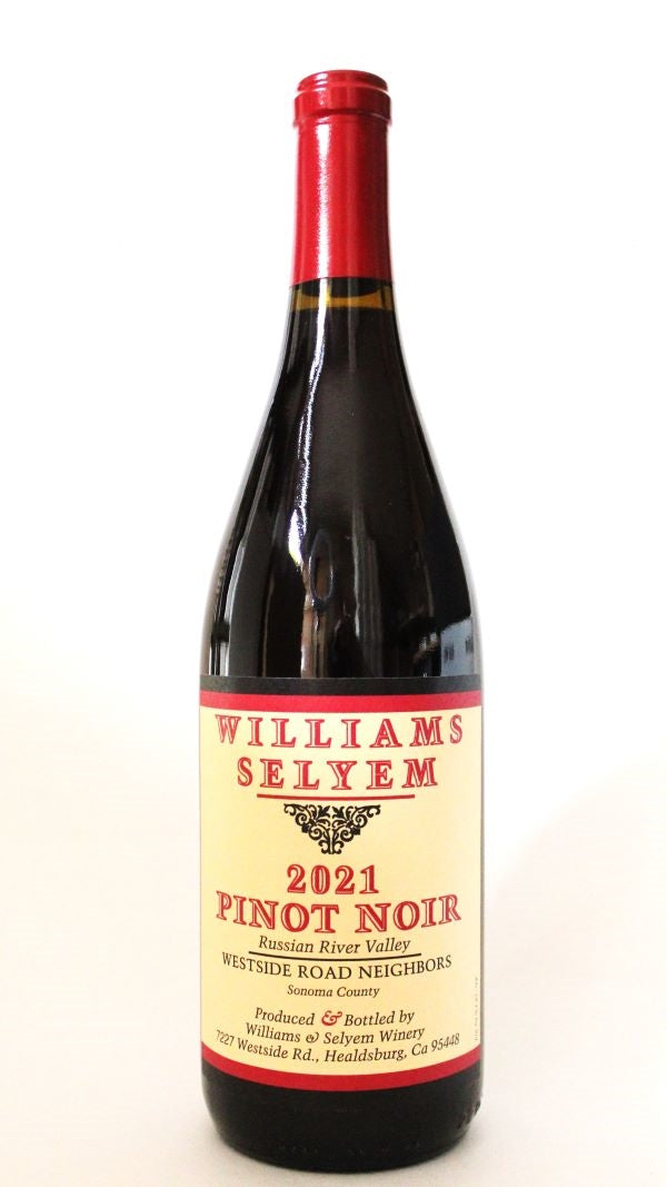 Williams Selyem Pinot Noir Westside Road Neighbors 2021