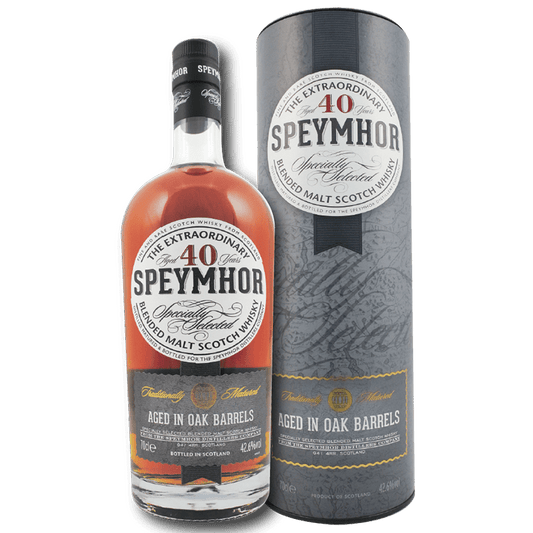 Speymhor Whisky 15 Years Old Specially Selected Aged In Oak Barrels Single Malt Scotch Whisky