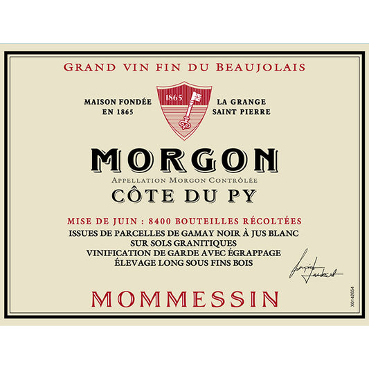 Mommessin Morgon Cote Du Py Grandes Mises 2022
