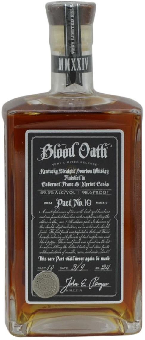 Blood Oath Bourbon Pact 10