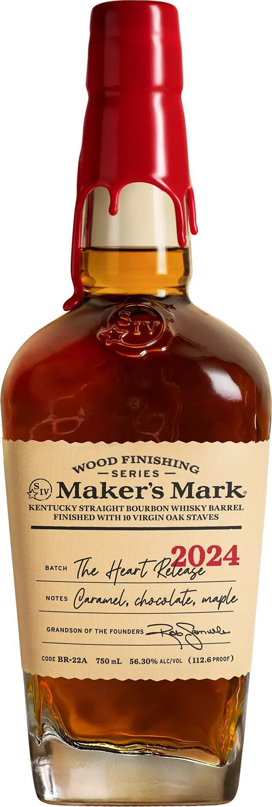 Maker'S Mark Straight Bourbon The Heart 2024