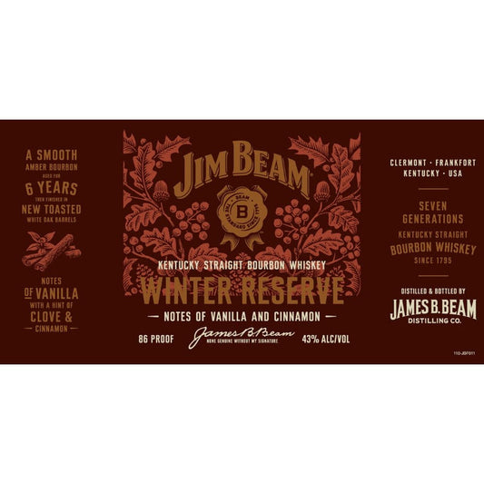 Jim Beam 6 Years Old Winter Reserve